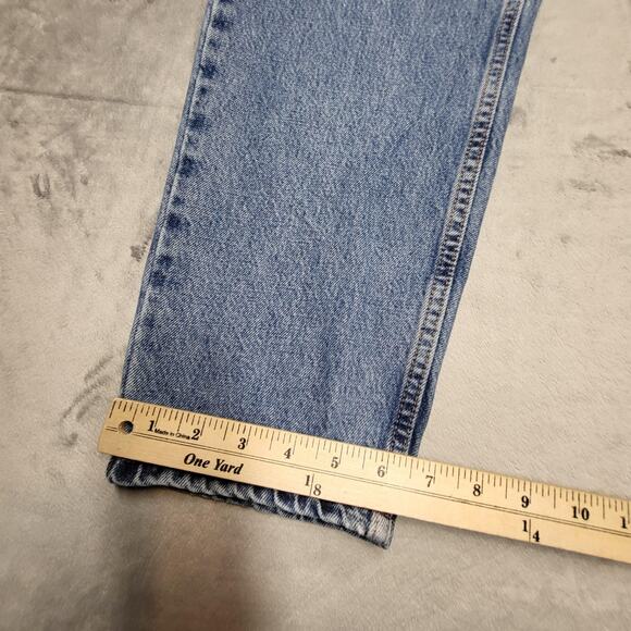 Levis 512 Jeans Womens 14S Blue Slim Fit Tapered Leg High Rise Denim Pants - Picture 6 of 11